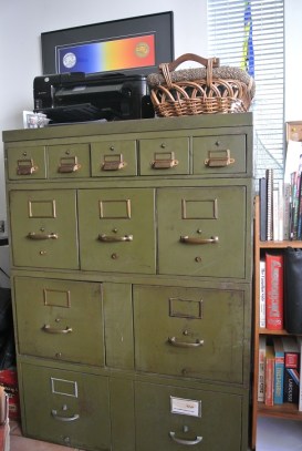 Green Filing Cabinet